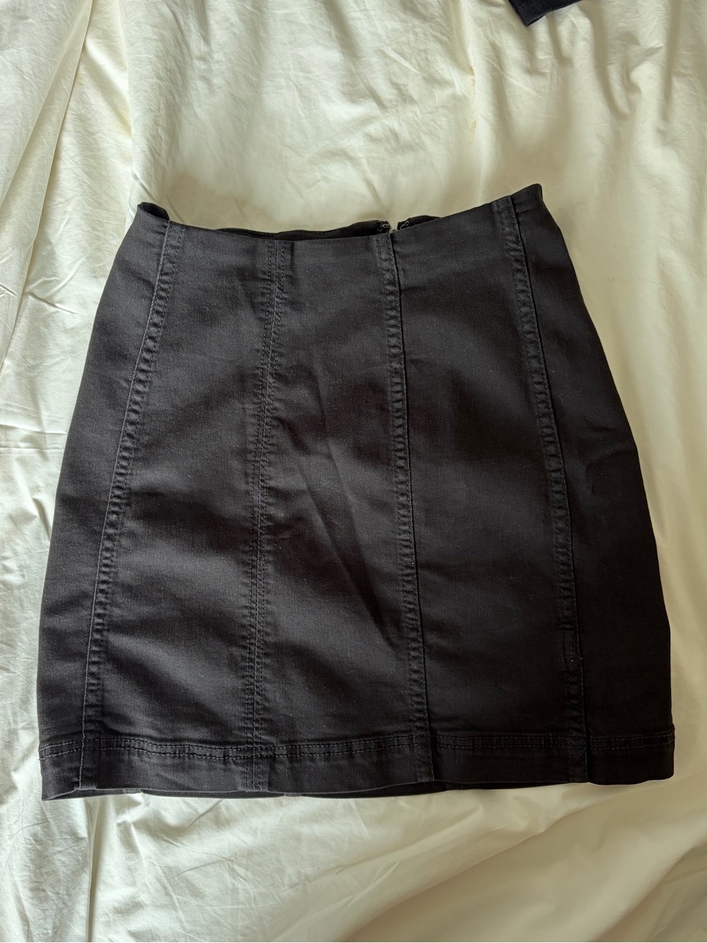 Free People Classic Black Women's Mini Skirt